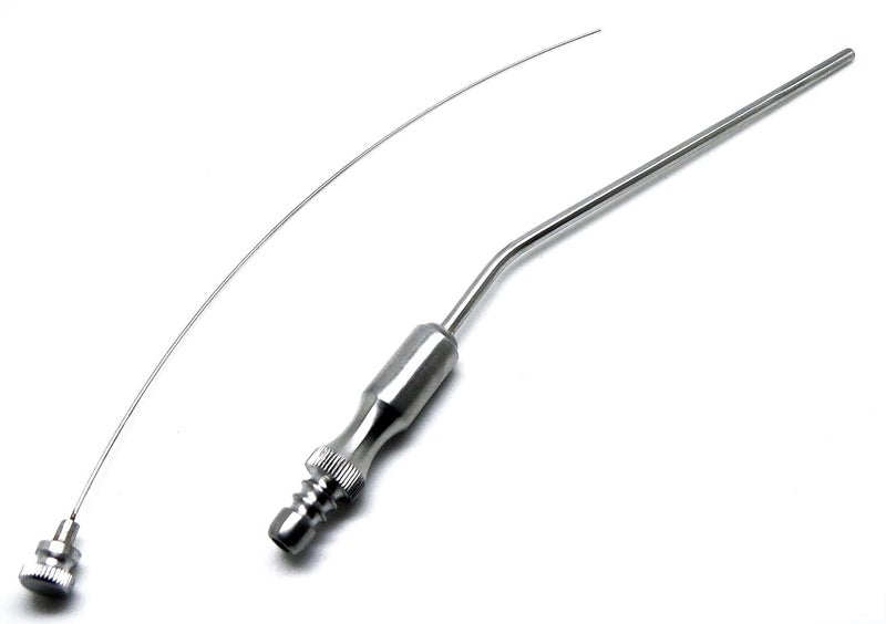 SUPERIOR INSTRUMENTS Dental Frazier Tube No. 11 Suction Aspirator 3.67mm Diagnostic 7.6" Stainless Steel Instruments - Image 1